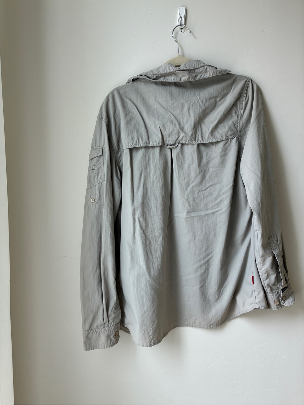 Craghoppers National Geographic Lightweight Travel Shirt - Light Khaki - Picture 5 of 5